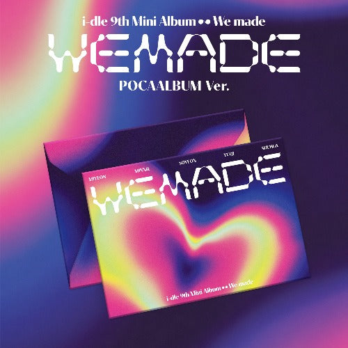 [Pre-Order] I-DLE - WE MADE (9th Mini Album) (POCAALBUM Ver.)