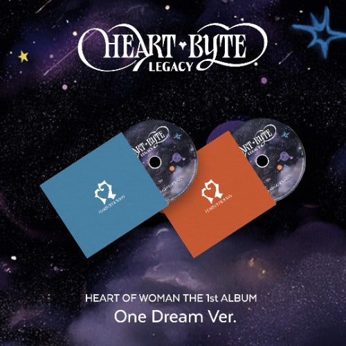 [Pre-Order]HEART OF WOMAN - HEART BYTE: LEGACY (1st Album)(One Dream Ver.)