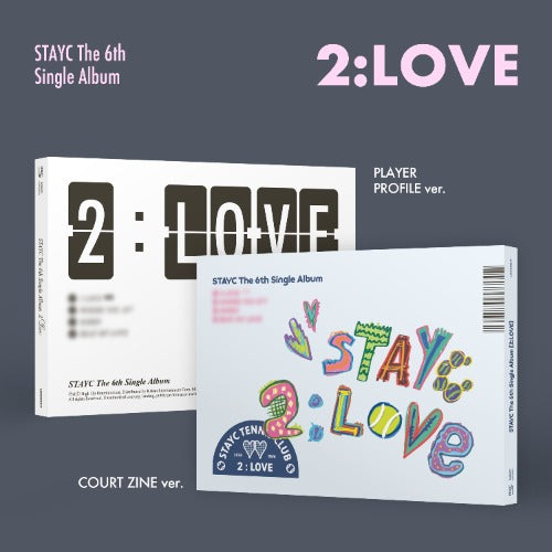 [Pre-Order] STAYC - 2:LOVE (6th Single)