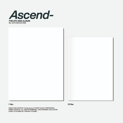 ZEROBASEONE - ASCEND - (6th Mini Album)