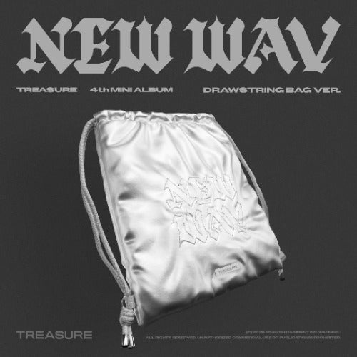 [Pre-Order] TREASURE - NEW WAV (4th Mini Album) [DRAWSTRING BAG VER.](Limited Edition)