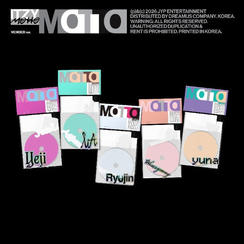 ITZY - MOTTO (12th Mini Album) [MEMBER Ver.]