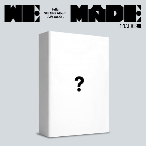 [Pre-Order] I-DLE - WE MADE (9th Mini Album) (A Ver.)