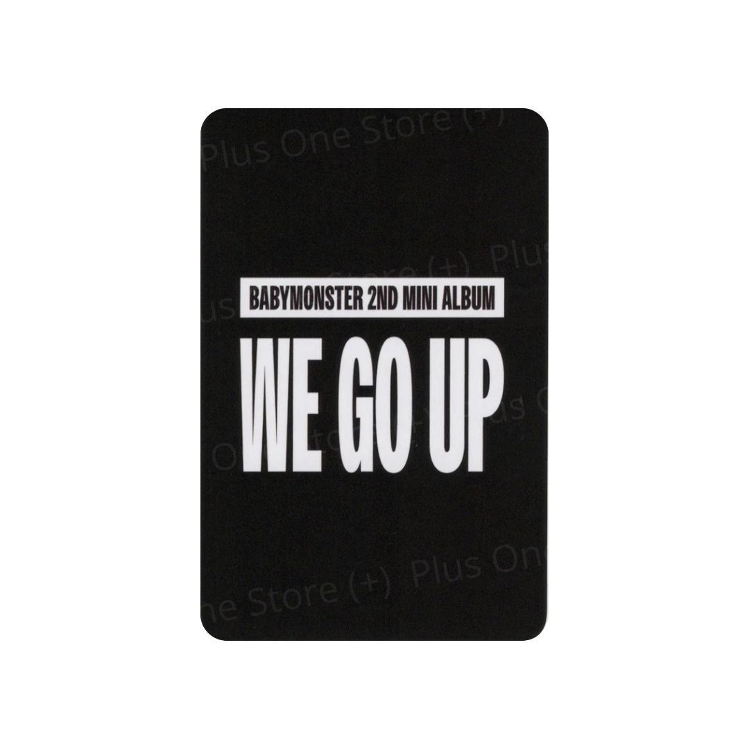 BABYMONSTER - AHYEON WE GO UP KTOWN4U OFFICIAL LUCKY DRAW PHOTOCARD