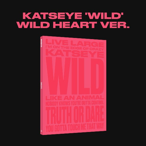 [Pre-Order] KATSEYE - WILD (3rd EP)(WILD HEART Ver.)
