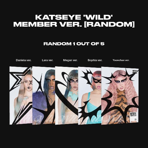 KATSEYE - WILD (3rd EP Album) (Member Ver.)