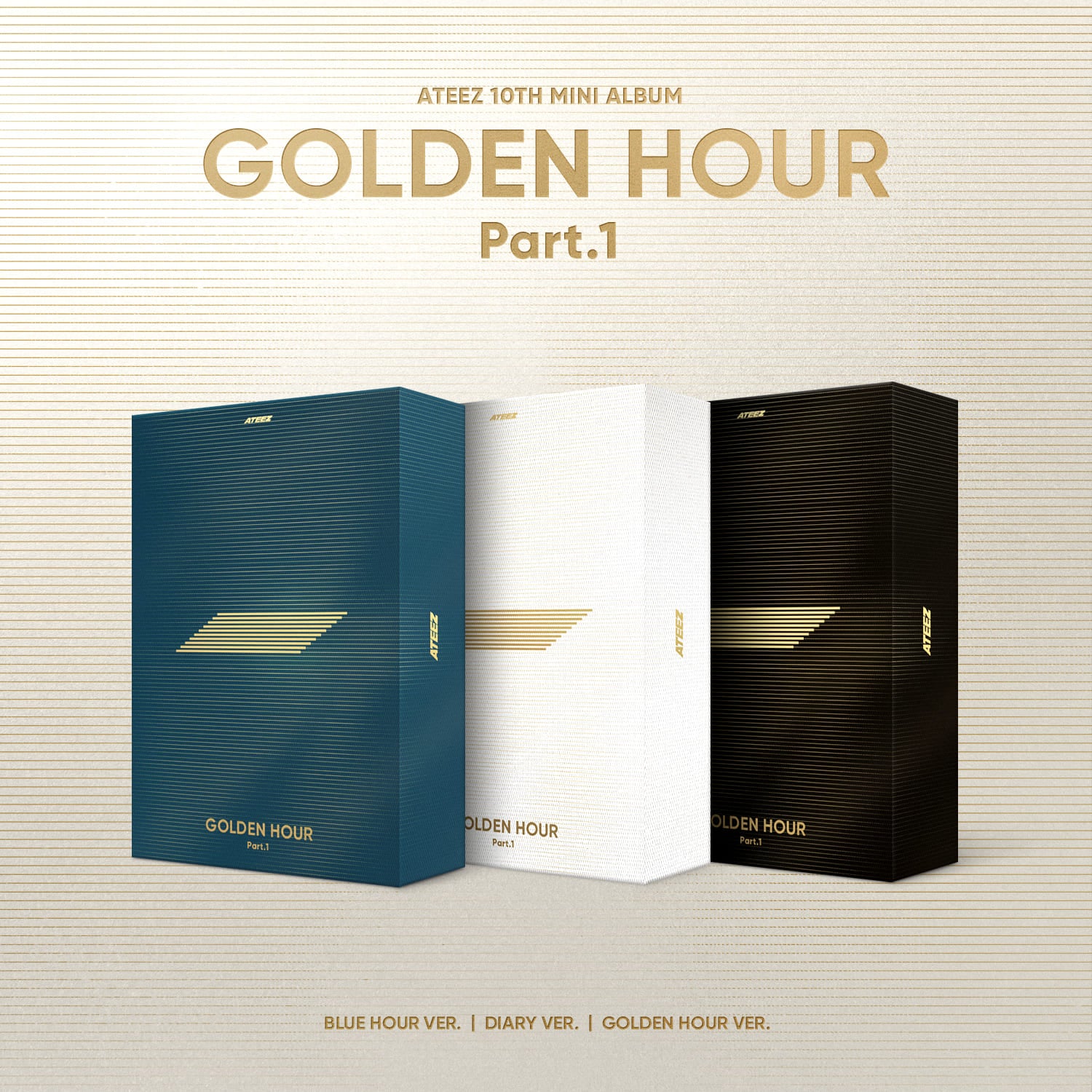 ATEEZ - GOLDEN HOUR : PART.1 (10th Mini Album)