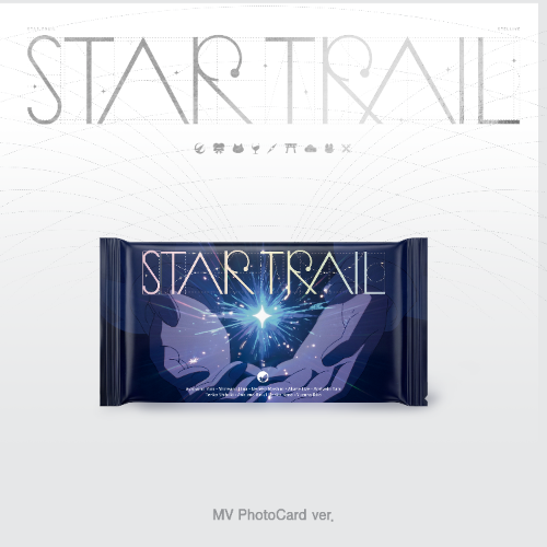 STELLIVE - STAR TRAIL (1st Album)(MV Photocard Ver.)