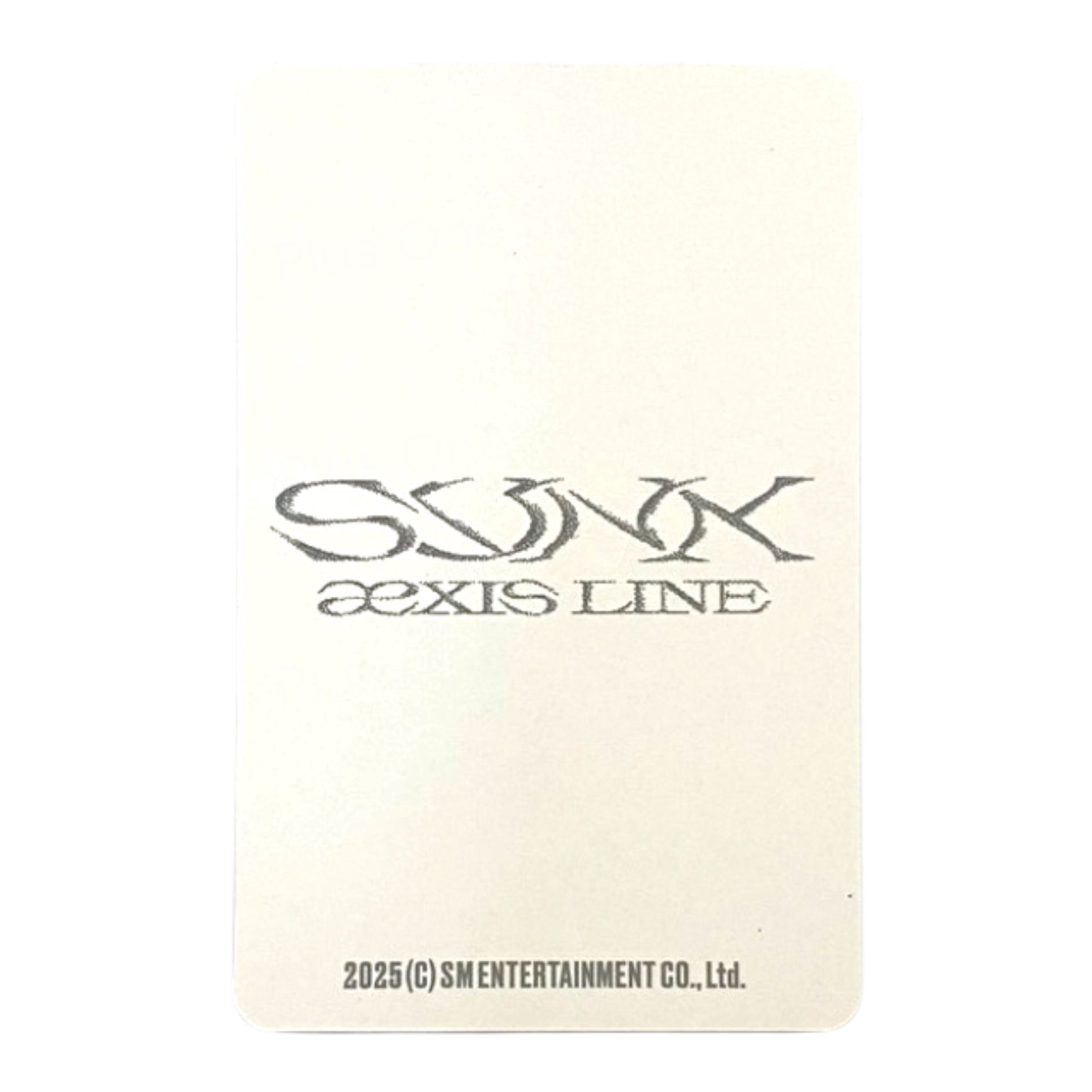 AESPA - WINTER [LIVE TOUR SYNK : AEXIS LINE] OFFICIAL PHOTOCARD Y VER.