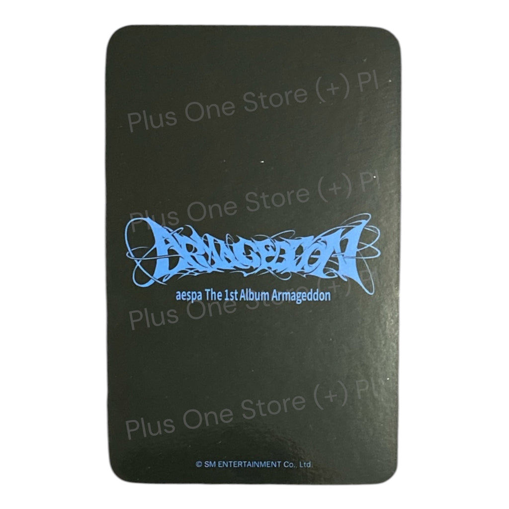 AESPA - NINGNING ARMAGEDDON EVERLINE OFFICIAL PRE ORDER PHOTOCARDS