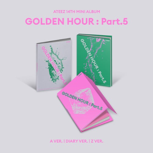 [Pre-Order] ATEEZ - GOLDEN HOUR : PART.5 (14th Mini Album) + TOKTOQ Gift