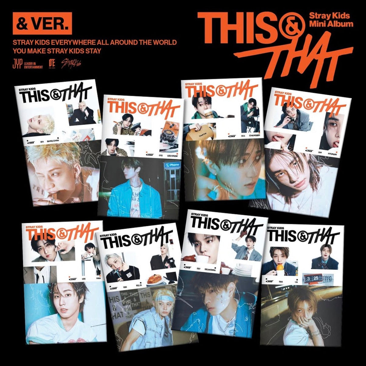 STRAY KIDS - THIS & THAT (10th Mini Album) (& Ver.)