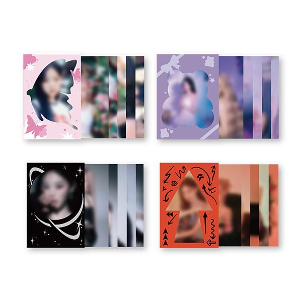 LOOSSEMBLE - ONE OF A KIND (2nd Mini Album) Official MD POSTCARD SET