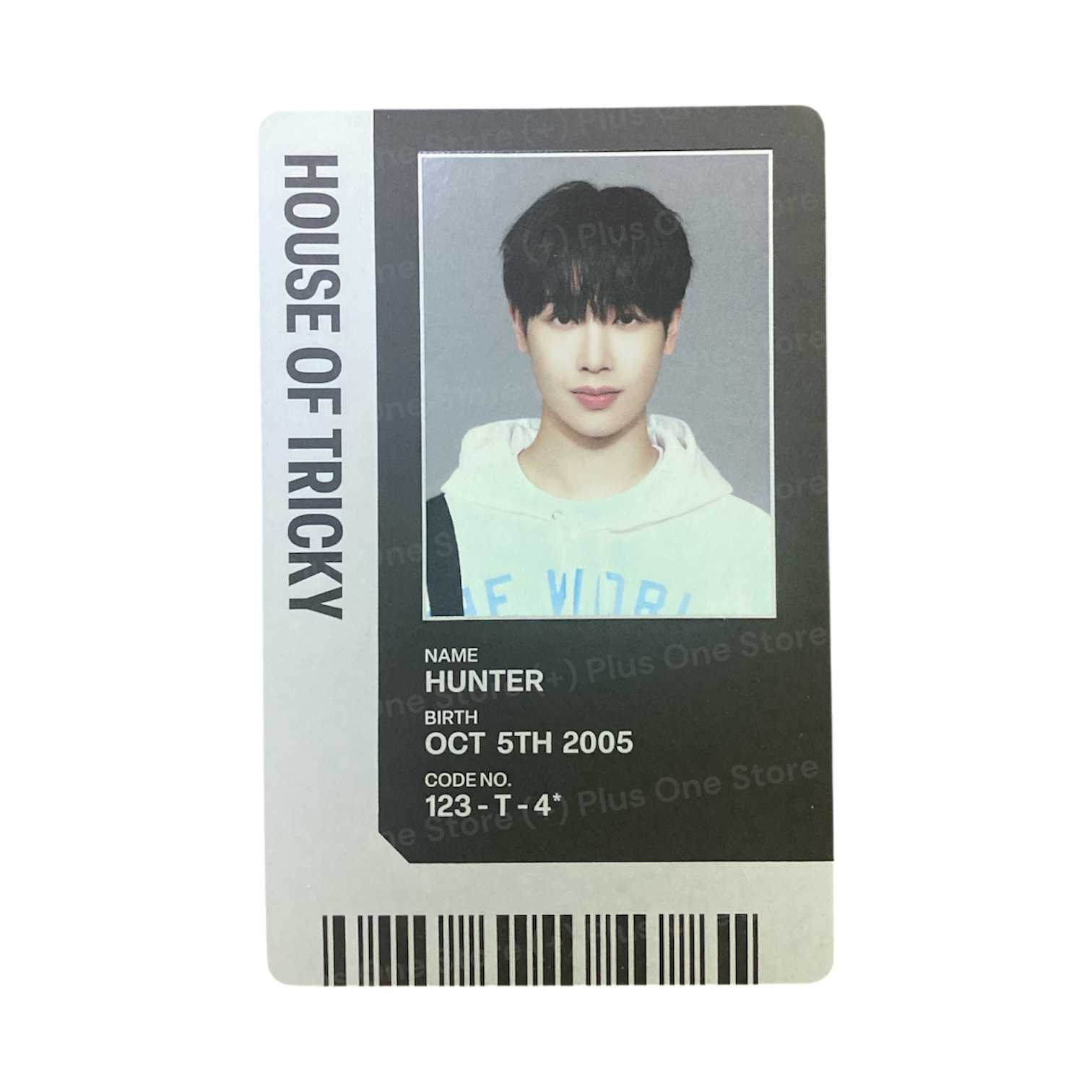 XIKERS - HUNTER ‘HOUSE OF TRICKY: TRIAL AND ERROR’ PHOTOCARD (ID CARD)