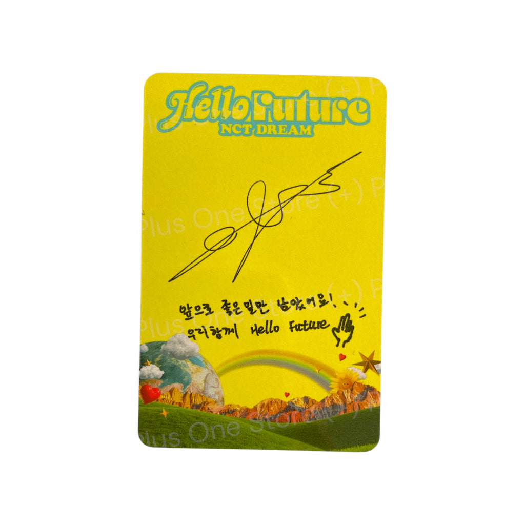NCT DREAM - RENJUN HELLO FUTURE OFFICIAL PHOTOCARD (Hello Ver.)