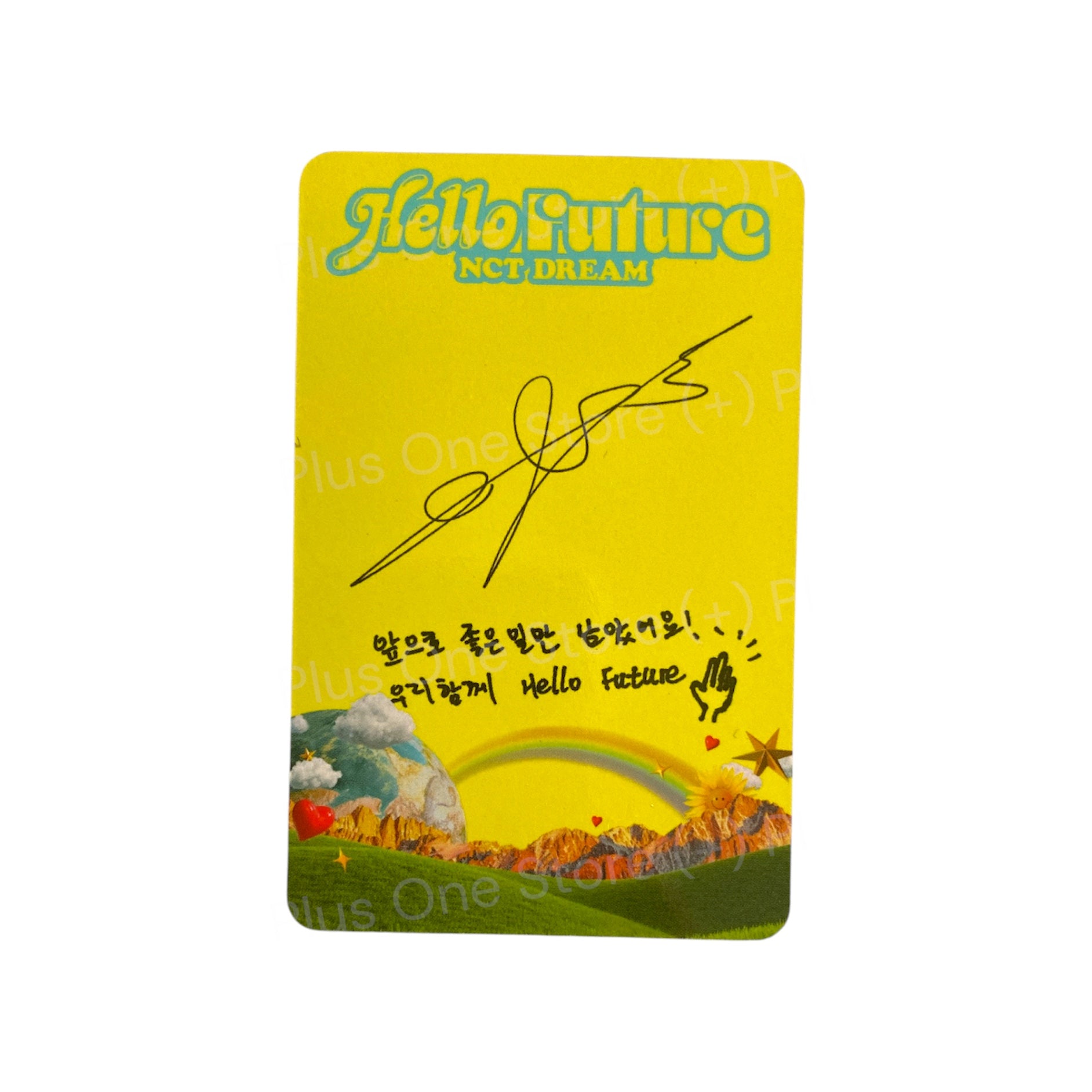 NCT DREAM - RENJUN HELLO FUTURE OFFICIAL PHOTOCARD (Hello Ver.)