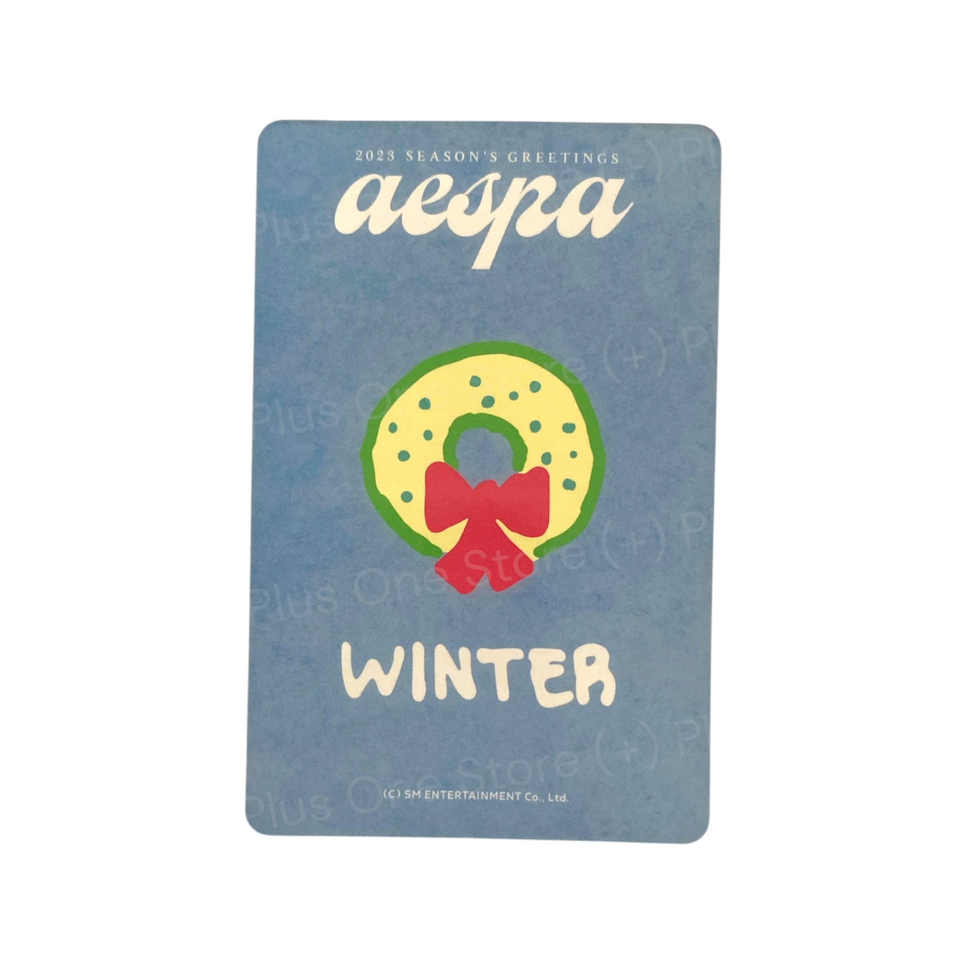AESPA - WINTER 2023 SEASON'S GREETINGS OFFICIAL PHOTOCARD