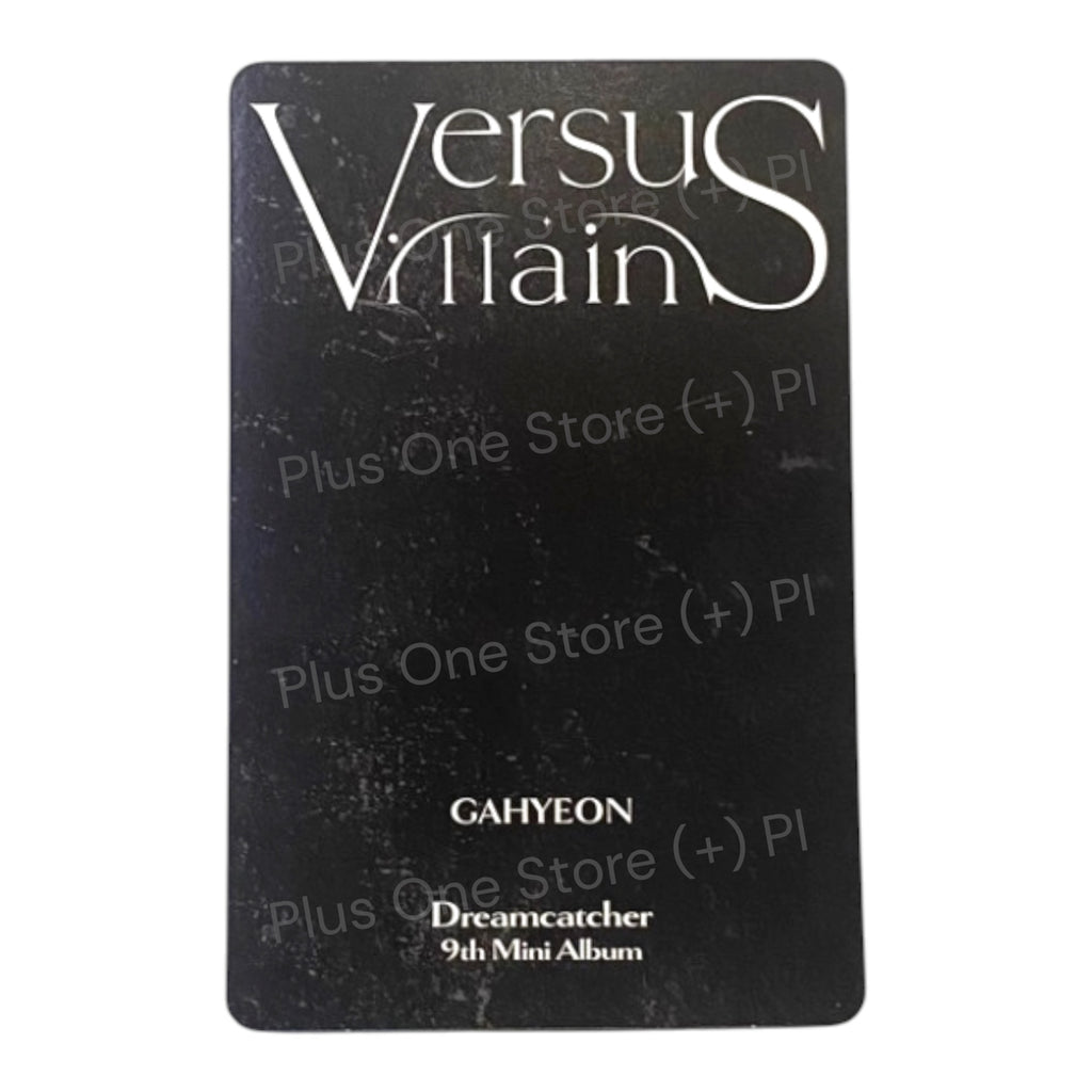 DREAMCATCHER - GAHYEON VILLAINS OFFICIAL PHOTOCARD