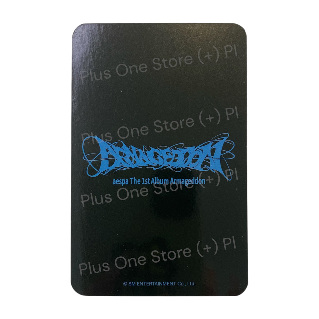 AESPA - GISELLE ARMAGEDDON EVERLINE OFFICIAL PRE ORDER PHOTOCARD