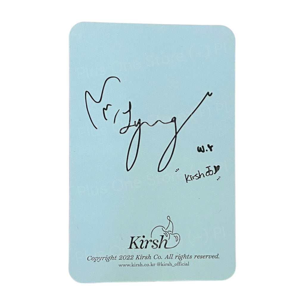 IVE - WONYOUNG KIRSH 22SS OFFICIAL PHOTOCARD