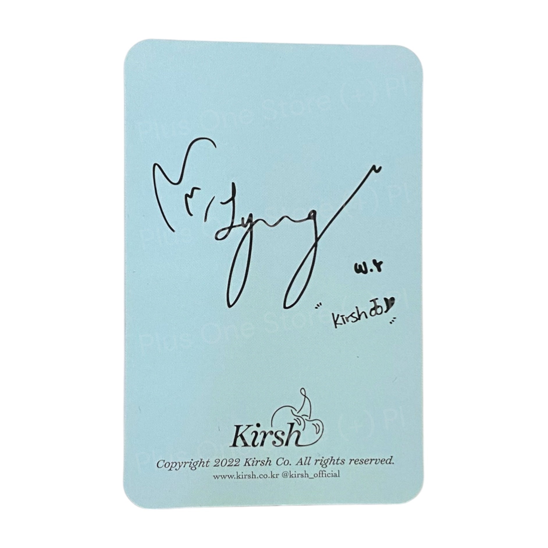 IVE - WONYOUNG KIRSH 22SS OFFICIAL PHOTOCARD