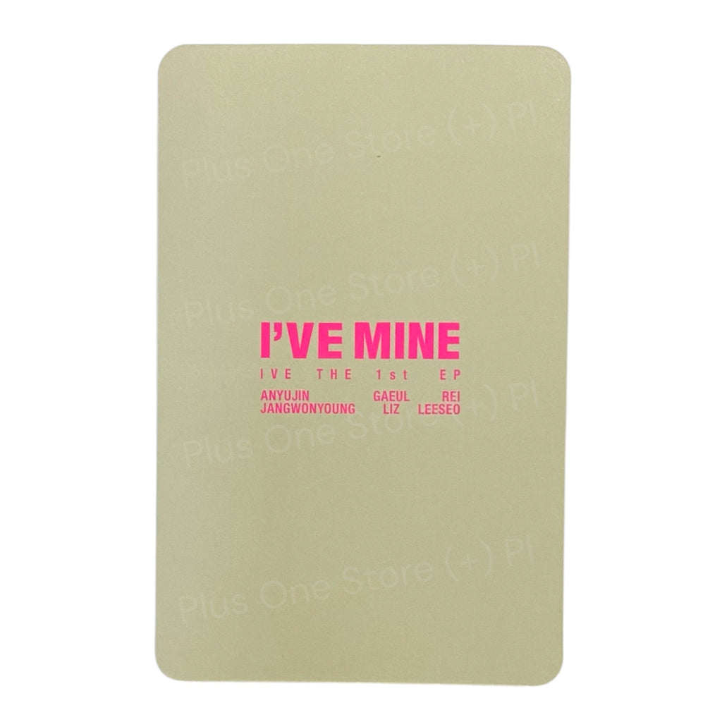 IVE - WONYOUNG I'VE MINE OFFICIAL PHOTOCARD (BADDIE VER.)