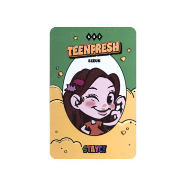 STAYC - SEEUN TEENFRESH OFFICIAL PHOTOCARD (Arcade Ver.)
