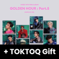 [Pre-Order] ATEEZ - GOLDEN HOUR : PART.5 (14th Mini Album) (DIGIPACK Ver.) + TOKTOQ Gift