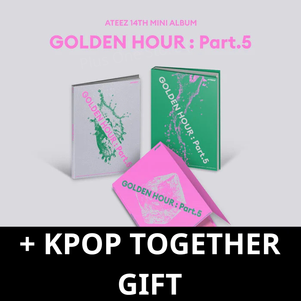 [Pre-Order] ATEEZ - GOLDEN HOUR : PART.5 (14th Mini Album) + KPOP TOGETHER GIFT