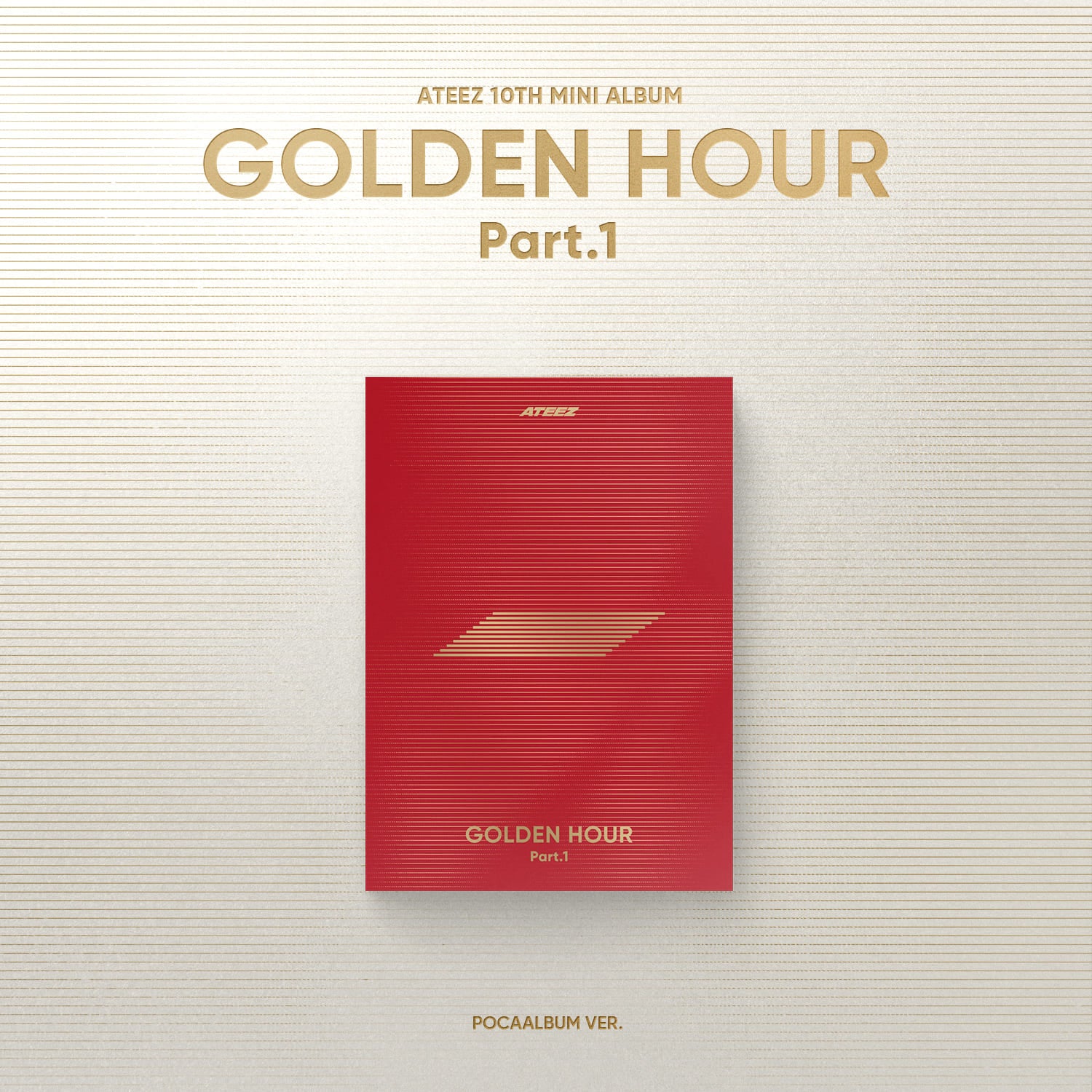 ATEEZ - GOLDEN HOUR : PART.1 (10th Mini Album) (POCAALBUM)