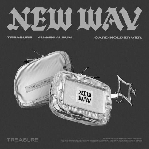 [Pre-Order] TREASURE - NEW WAV (4th Mini Album) [CARD HOLDER Ver.](Limited Edition)
