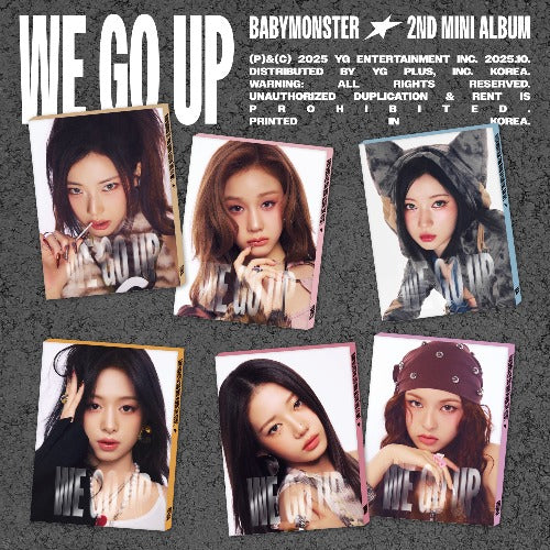 BABYMONSTER - WE GO UP (2nd Mini Album)(PATTERN Ver.)