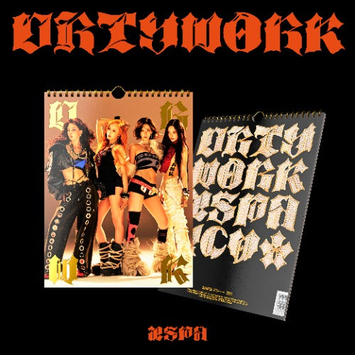 AESPA - DIRTY WORK (Single Album)(Dirty Worker Ver.)
