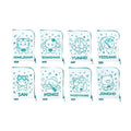 [Pre-Order] ATEEZ - ATEEZ 8TH ANNIVERSARY : BLUE DRIFT (MINI POUCH)