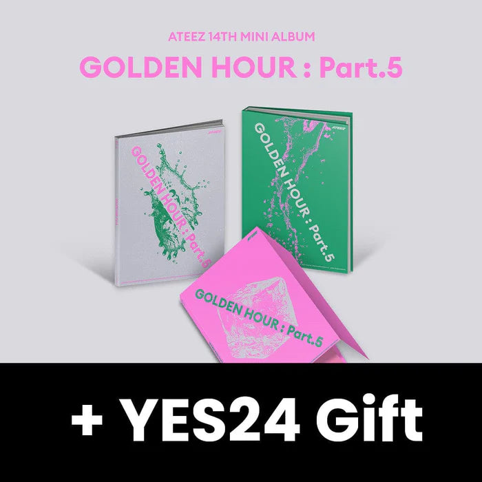 [Pre-Order] ATEEZ - GOLDEN HOUR : PART.5 (14th Mini Album) + YES24 GIFT
