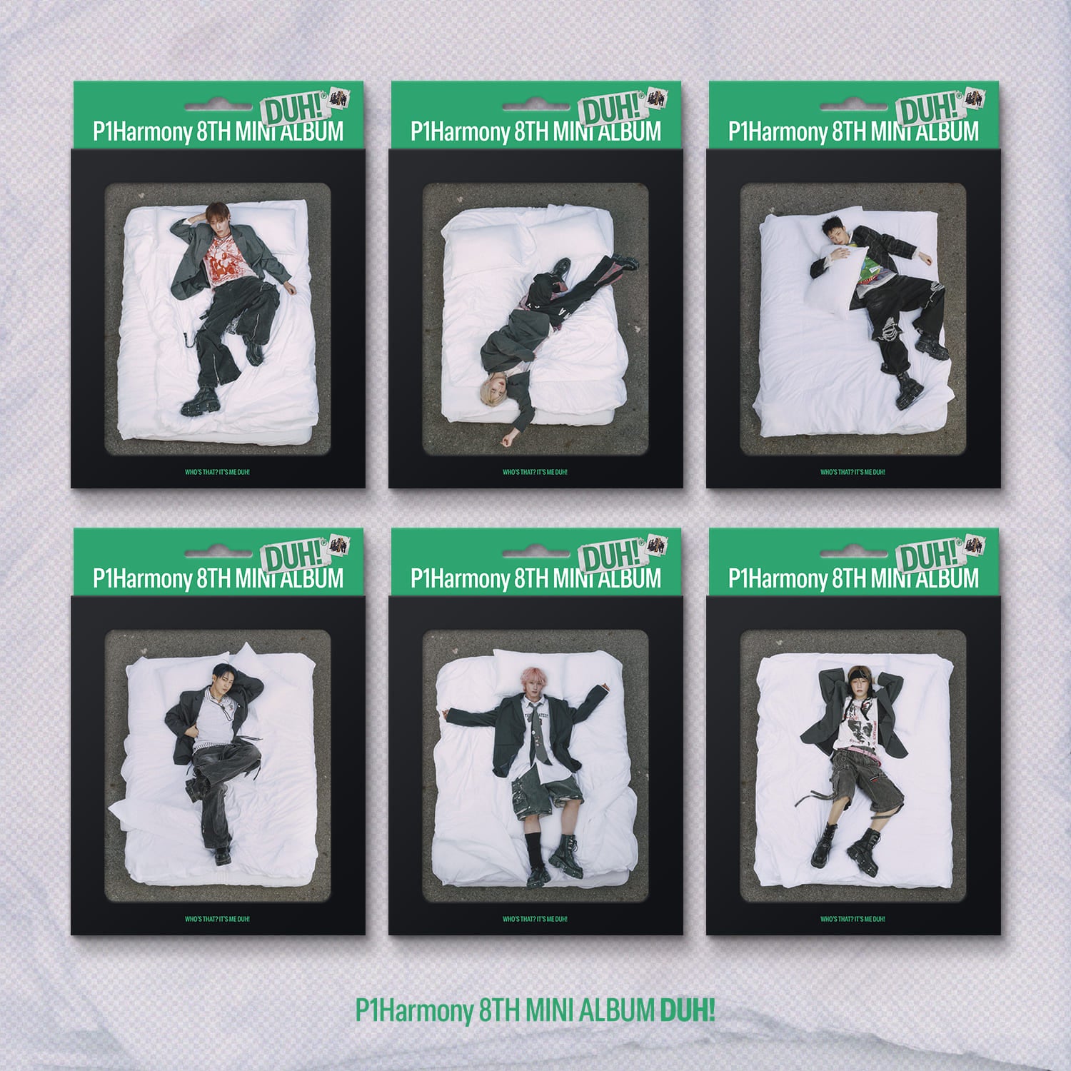 P1HARMONY - DUH! (8th Mini Album)[H Ver. - Compact Ver.]