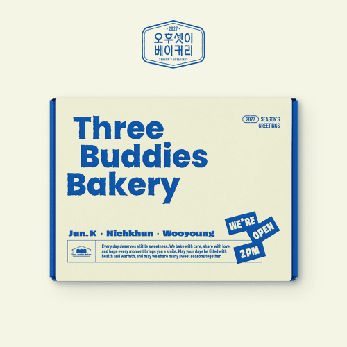 [Pre-Order] 2PM - THREE BUDDIES BAKERY (2027 Season's Greetings)