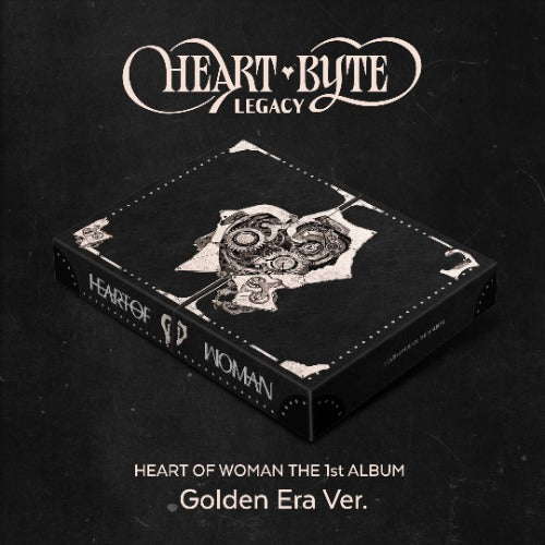 [Pre-Order]HEART OF WOMAN - HEART BYTE: LEGACY (1st Album)(Golden Era Ver.)