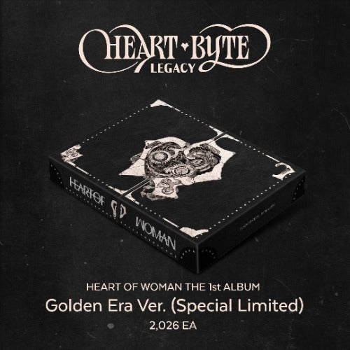 [Pre-Order]HEART OF WOMAN - HEART BYTE: LEGACY (1st Album)(Special Limited)