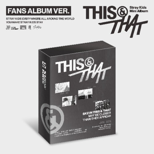 STRAY KIDS - THIS & THAT (10th Mini Album)(FANS ALBUM VER.)